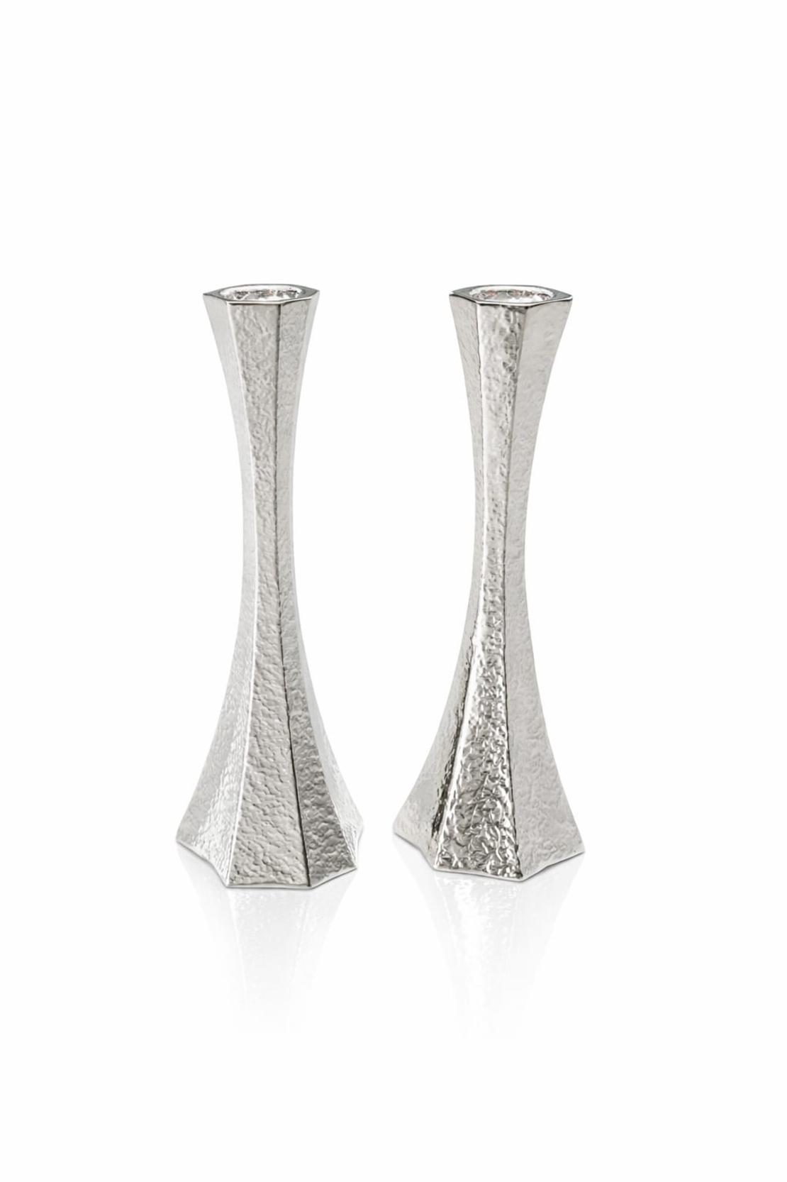 פמוטי קפרזה מרוקע כסף טהור