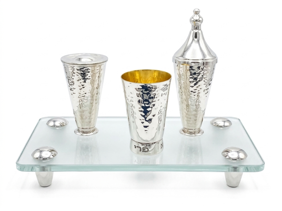 Havdalah set Yehonatan pure silver