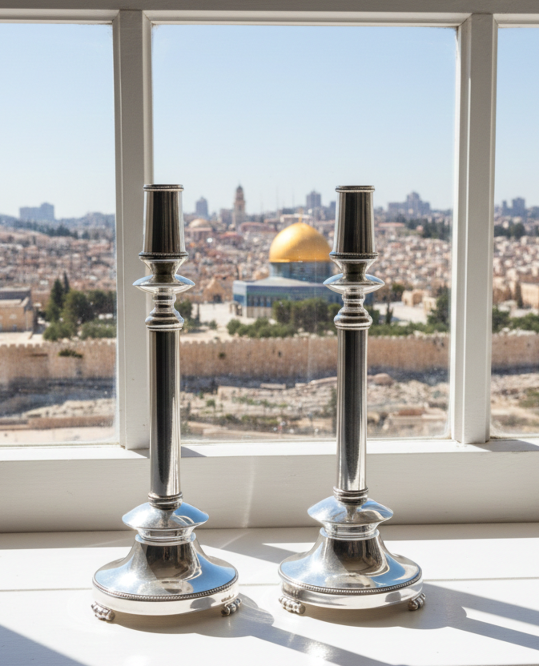 Bigala candlesticks XXL pure silver