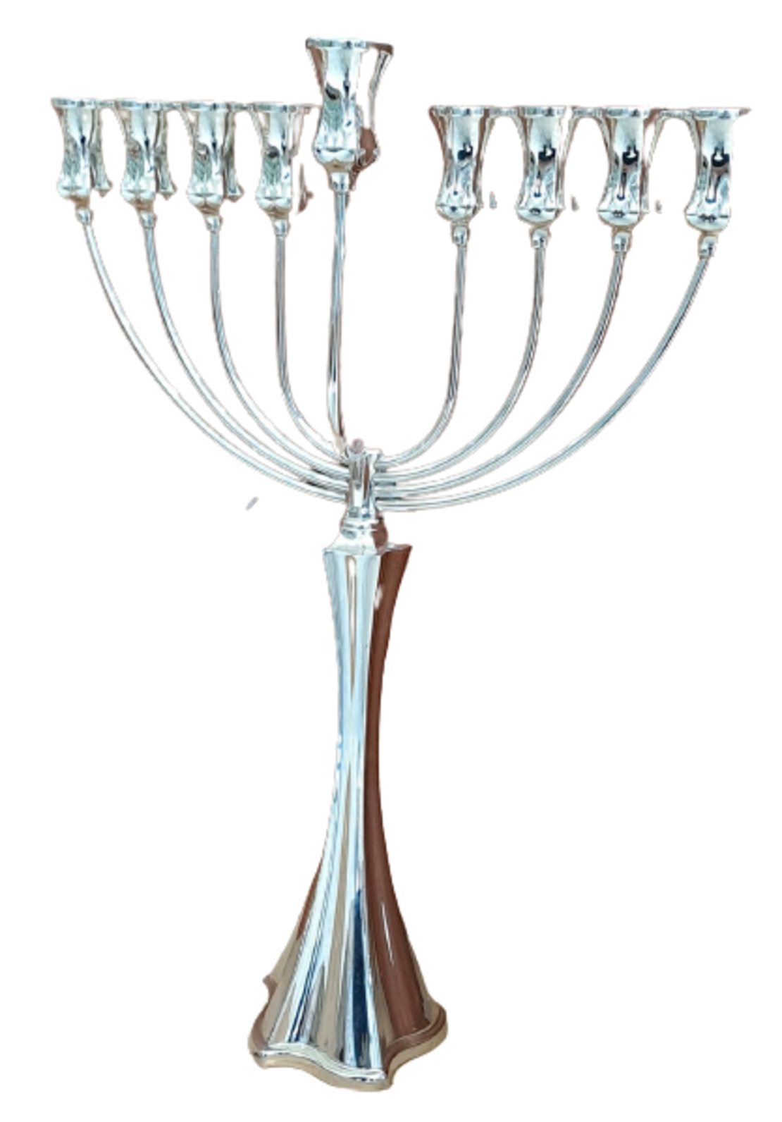 Menorah star XL pure silver