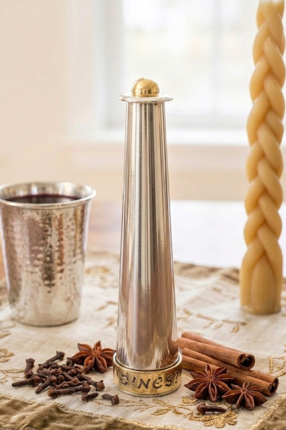 מגדל בשמים זהב כסף טהור