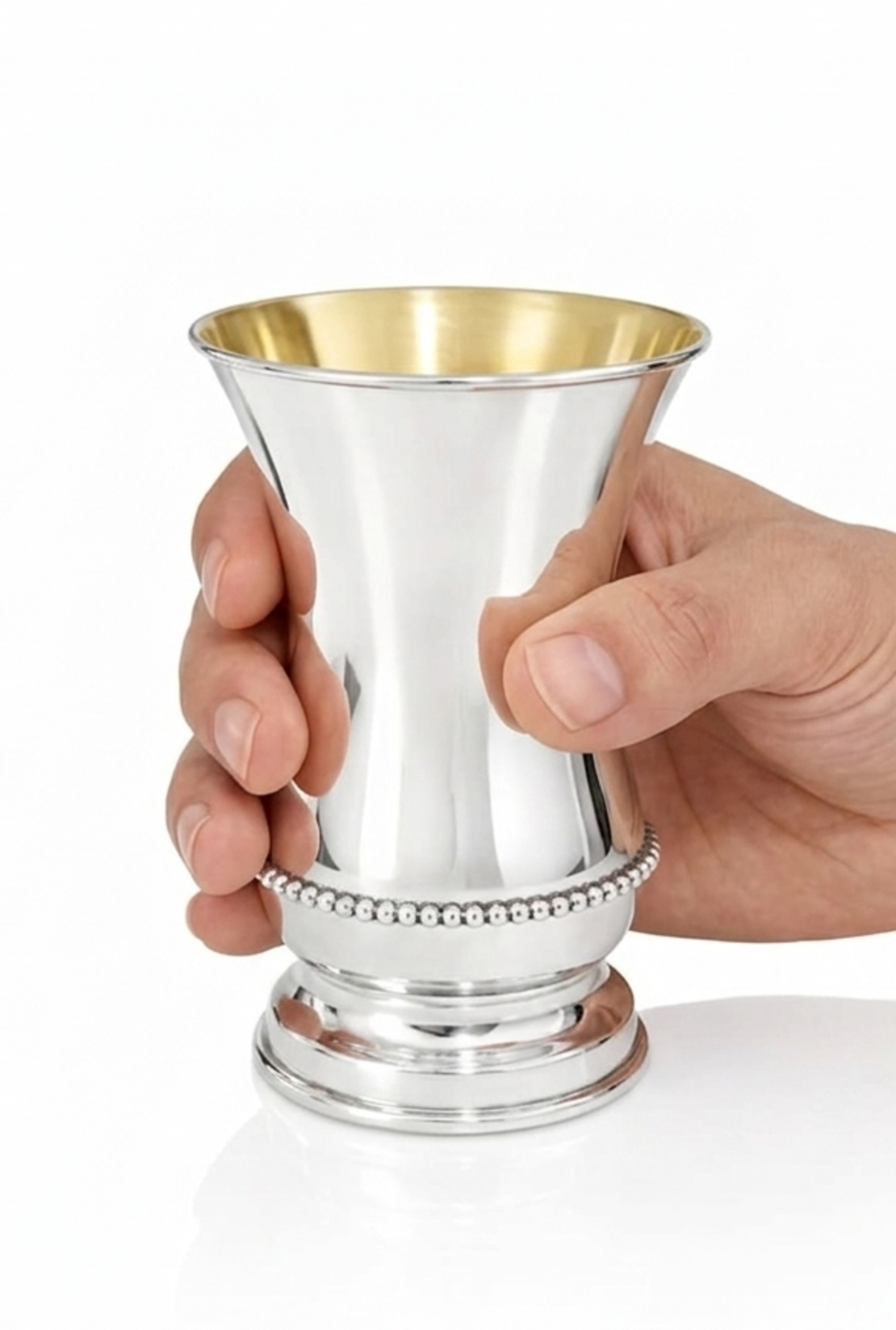 כוס קידוש ברכה כסף טהור