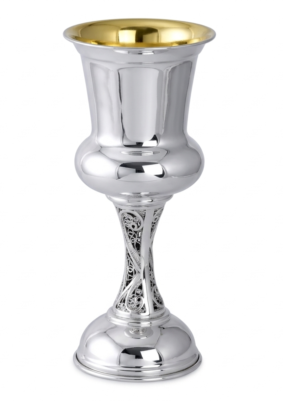 Kiddush Cup Popeye apple pure silver