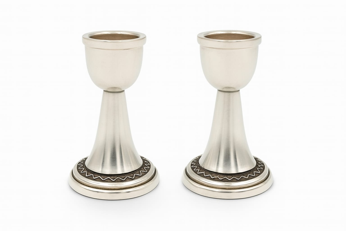 Pure silver short neck 