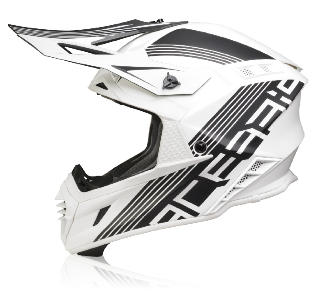 קסדה Acerbis X Track שחור\לבן