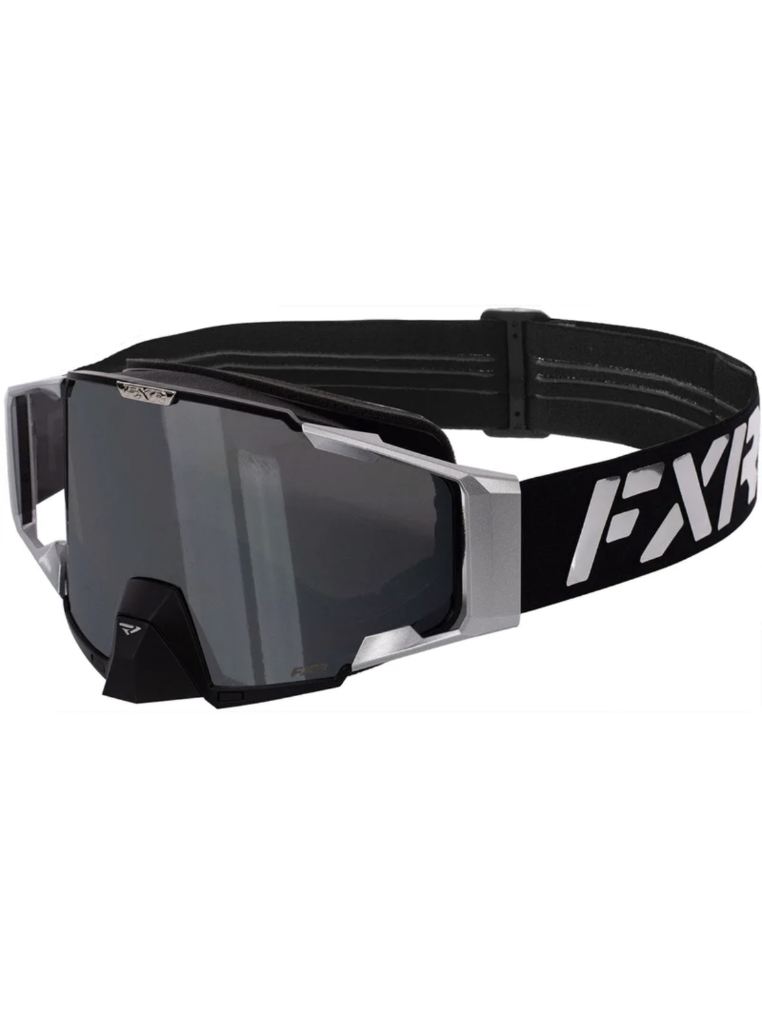 משקפי אבק שחור/כסוף FXR PILOT