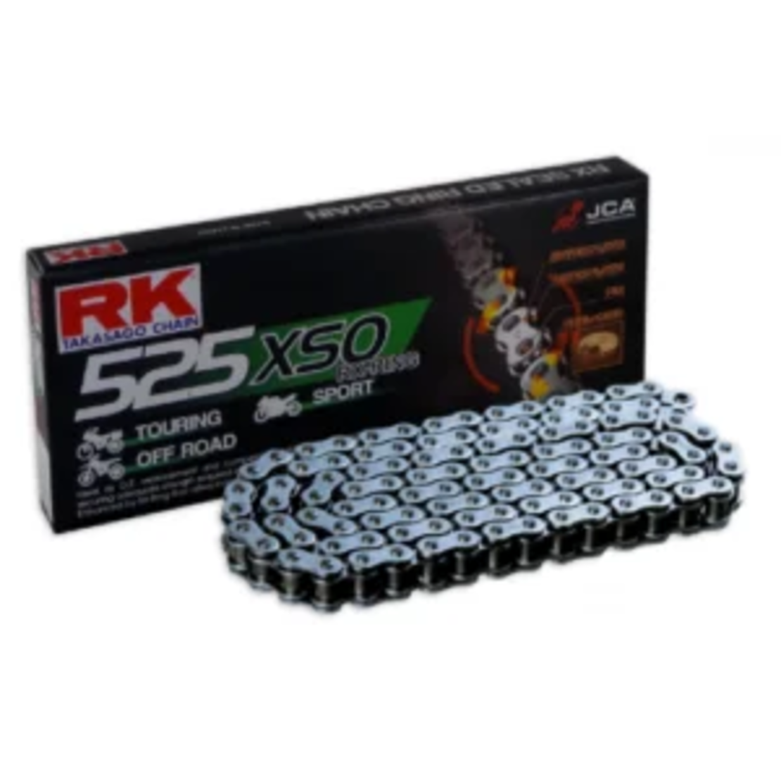 שרשרת מחוזקת 118 חוליות RK 525 XSO