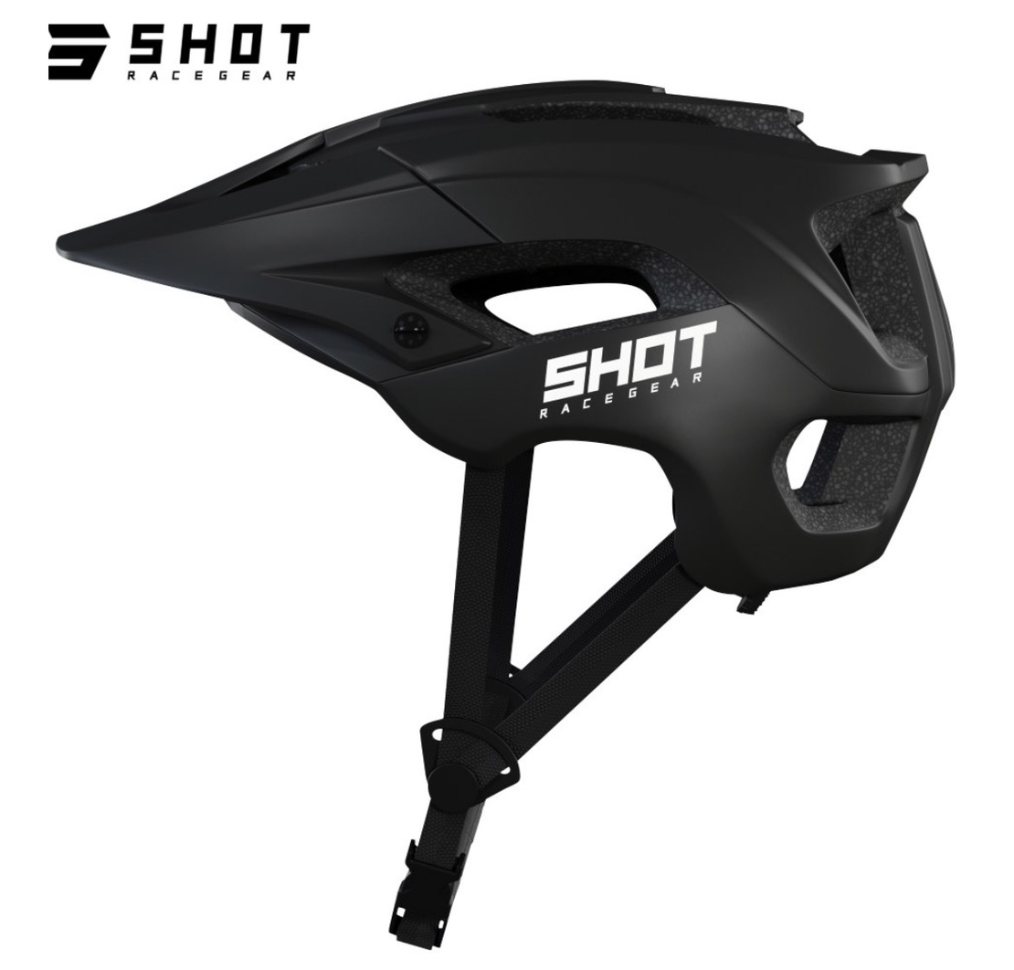 קסדת אופניים חצי SHOT שחור