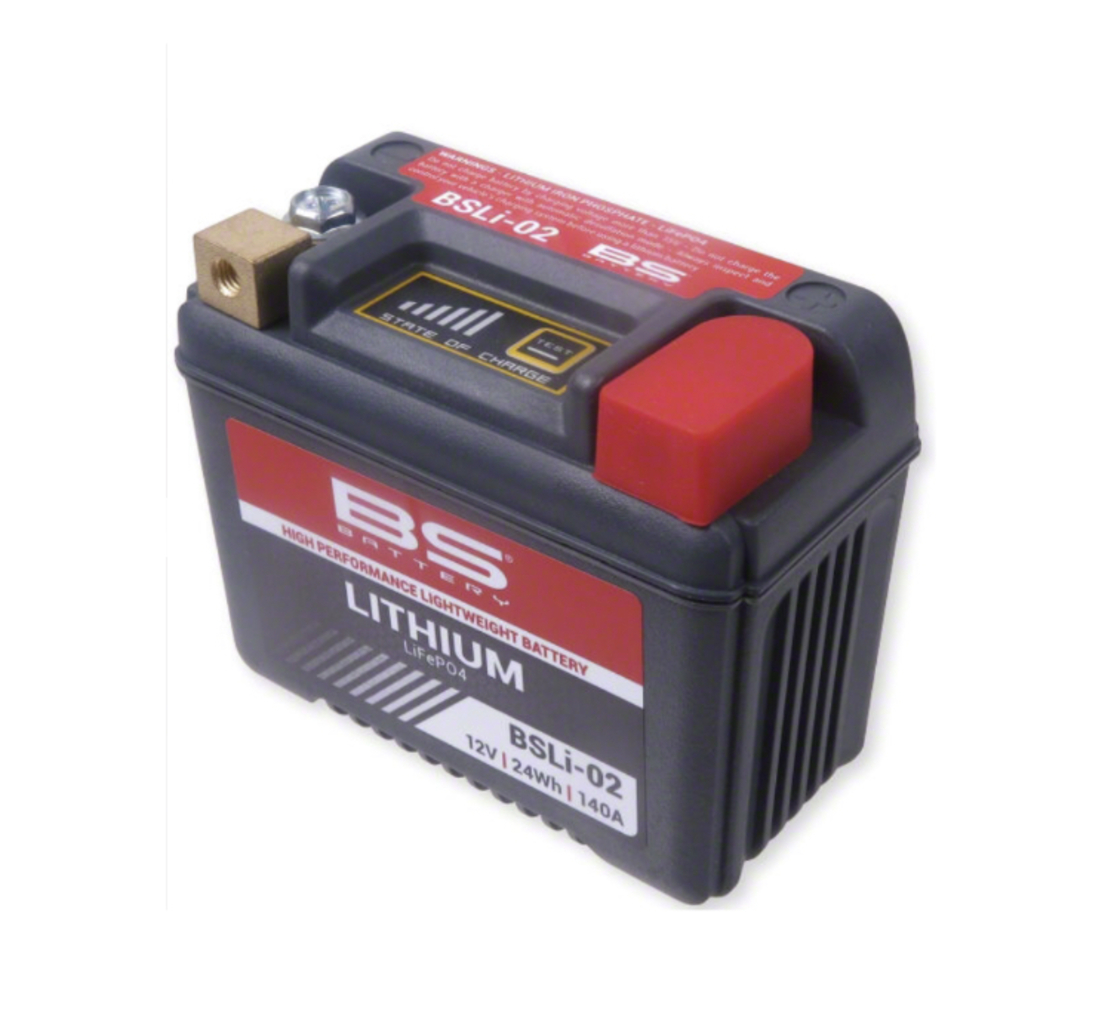 מצבר ליתיום לאופנוע BS Battery bsli-02