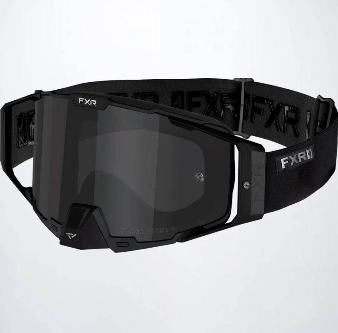 משקפי אבק שחור עדשה כהה FXR Combat