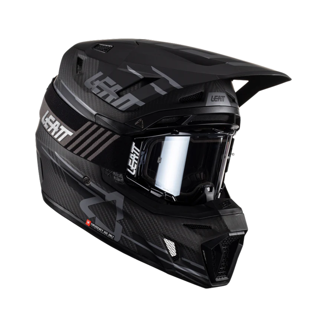 קסדה LEATT 9.5 קרבון V23 KIT