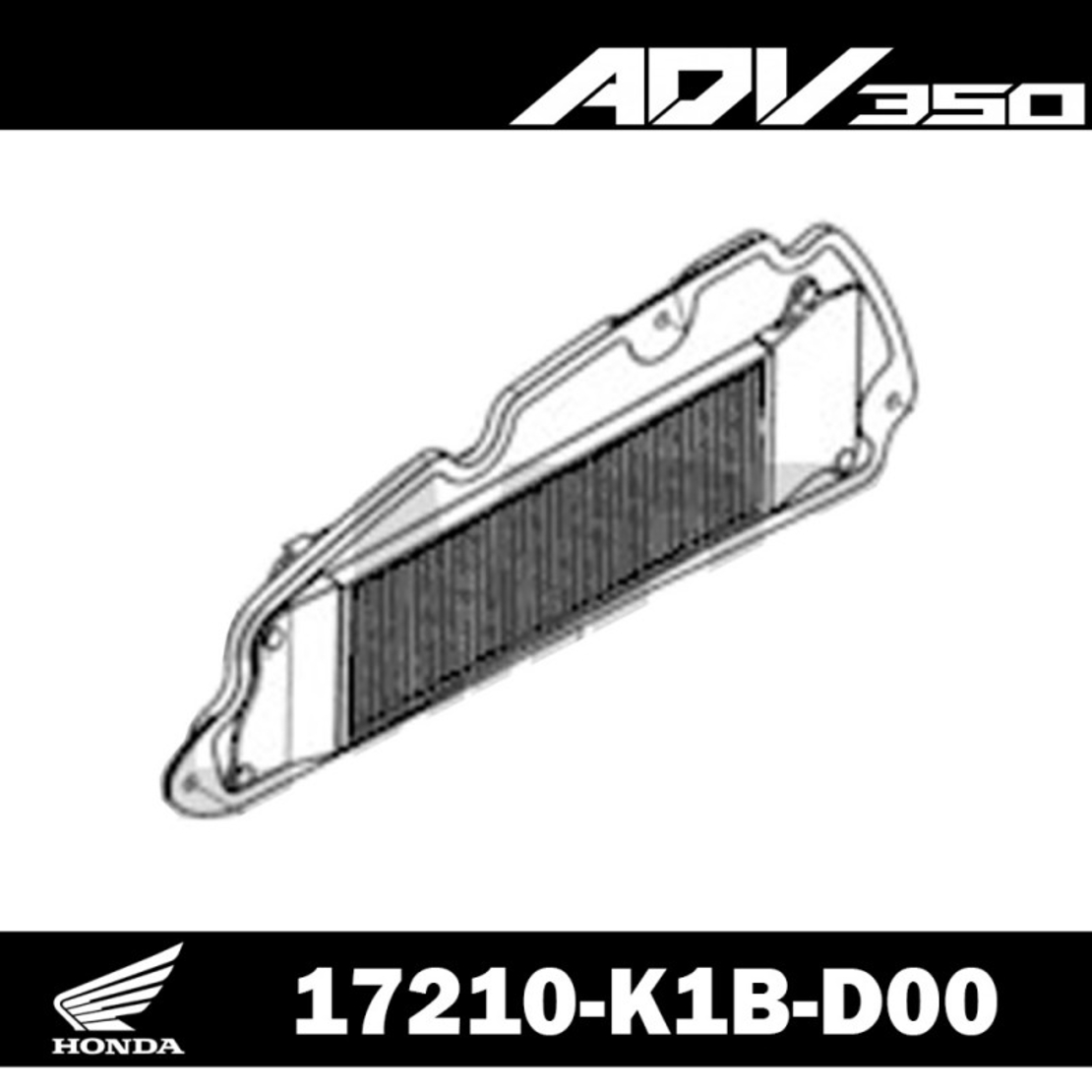 פילטר אוויר מקורי HONDA ADV 350