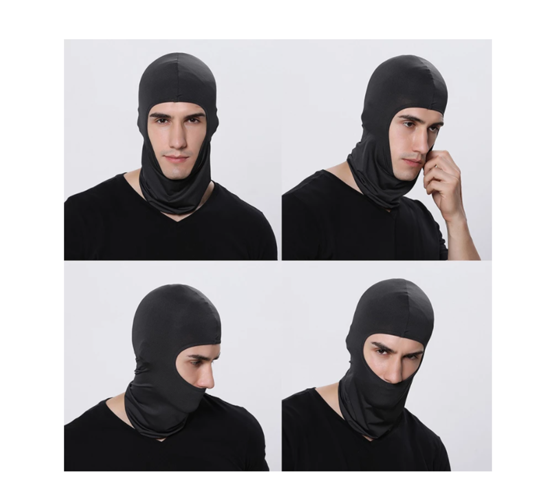 מסכה נושמת לפנים ולצוואר