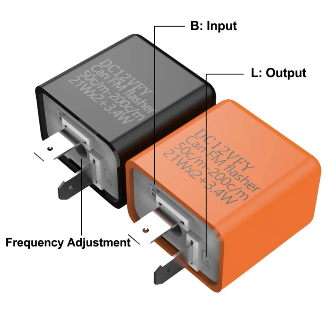 ממסר למאותתי לד RELAY שלושה פינים