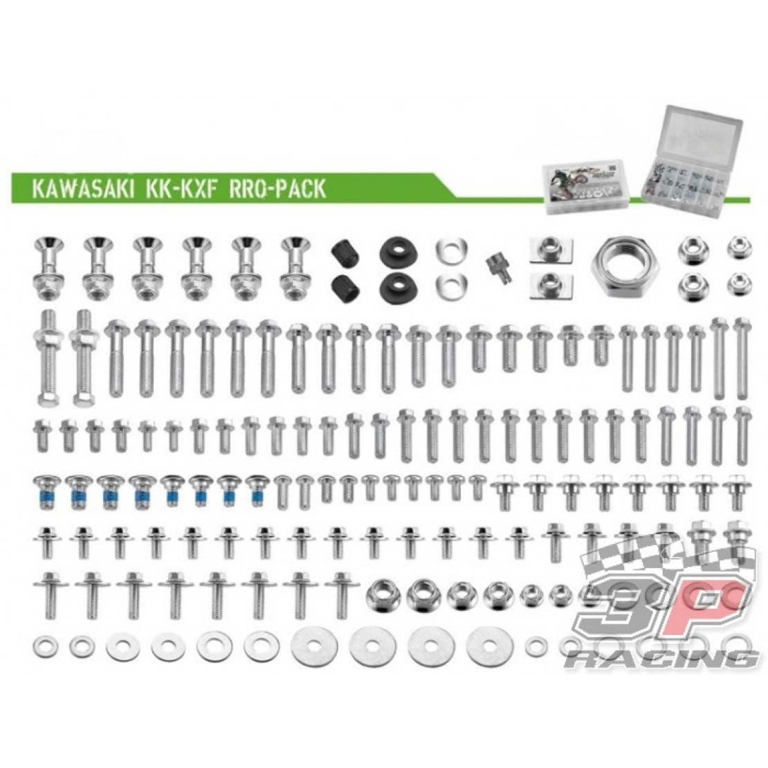 סט ברגים גדול לאופנוע קוואסקי