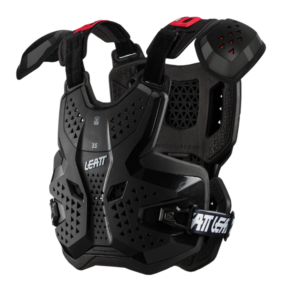 מגן חזה (צבי צב) צבע שחור LEATT 3.5 PRO