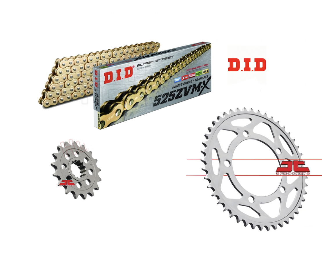 סט גלגלי שיניים JT ושרשרת ZVMX להונדה CBR650R