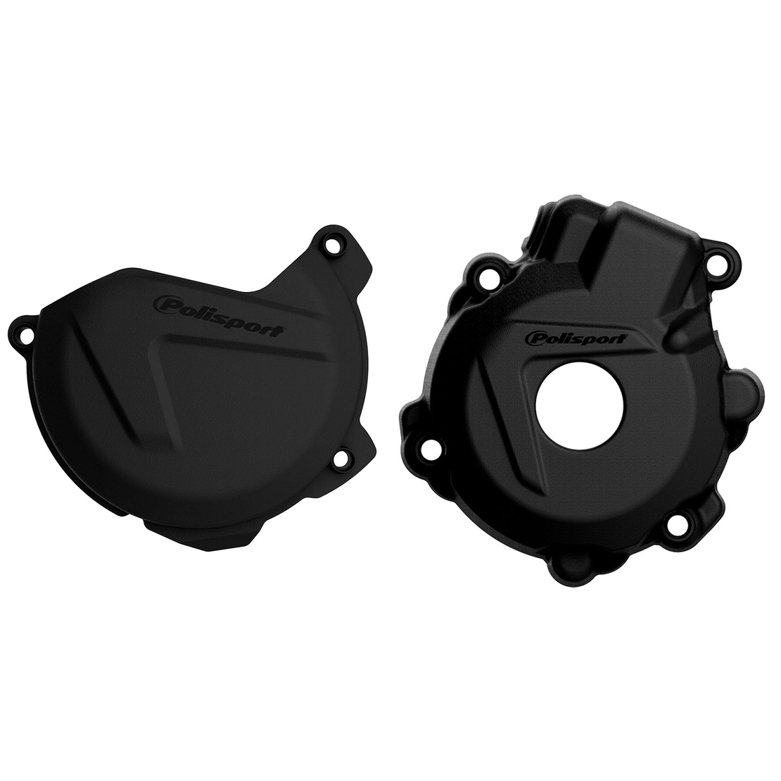 סט מגני קייסים פוליספורט שחור KTM EXCF 250/350 14-16