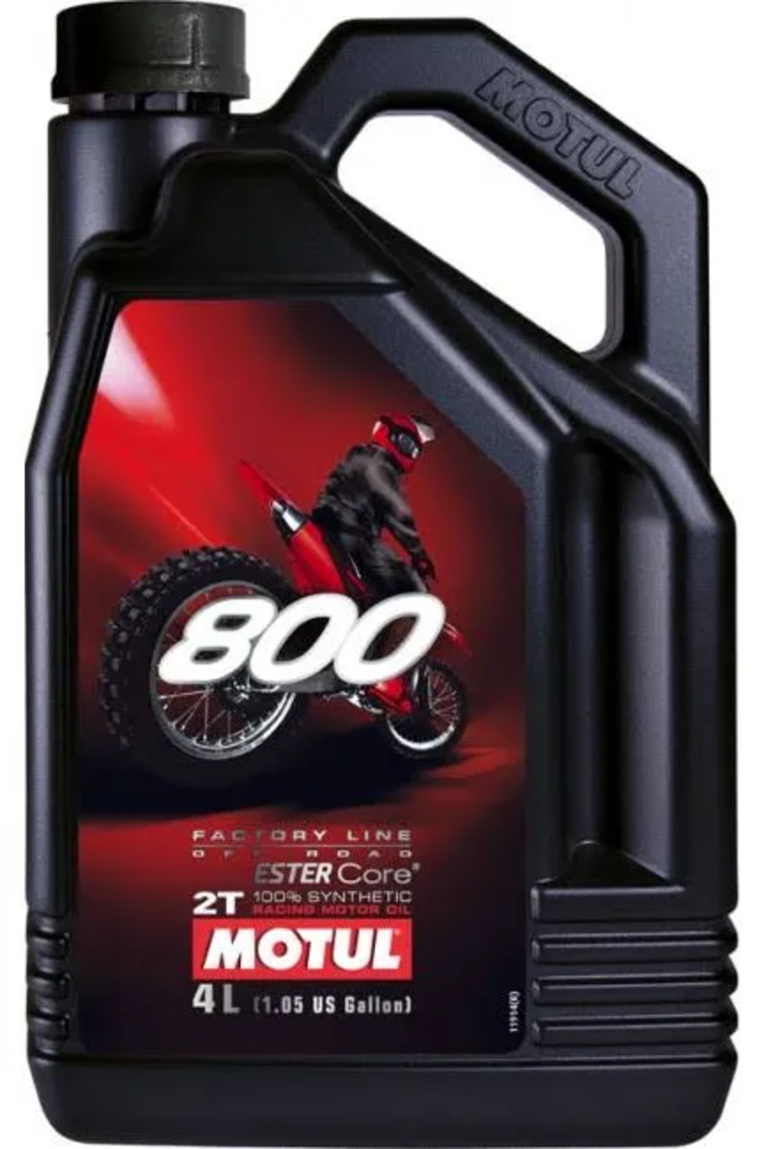 שמן 2 פעימות סינטטי מלא מוטול v800 MOTUL ארבעה ליטרים
