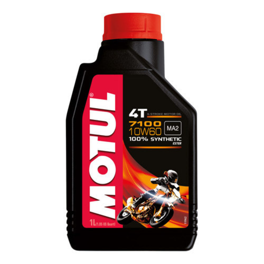 שמן מנוע 10w60 סינטטי מלא 7100 מוטול MOTUL ליטר אחד