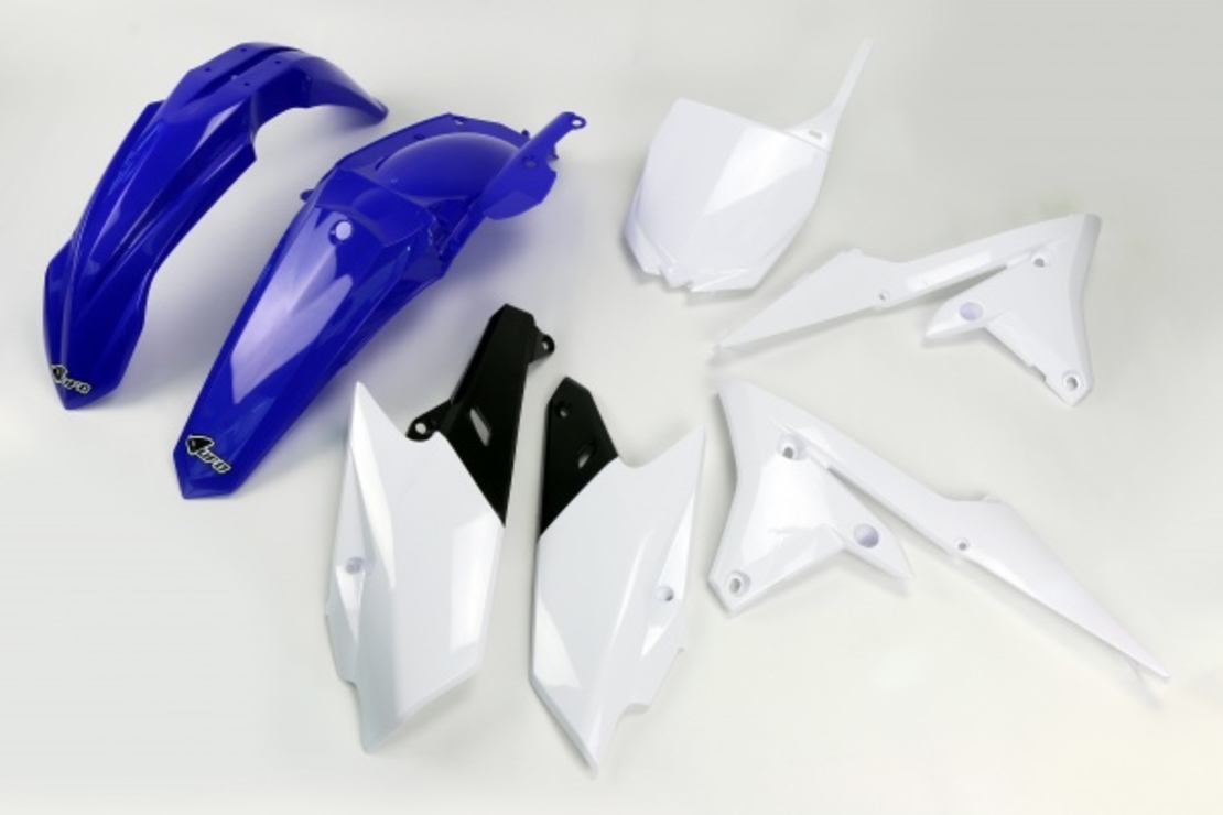 סט פלסטיקה YAMAHA YZF450/250 14-18  כחול/לבן	UFO