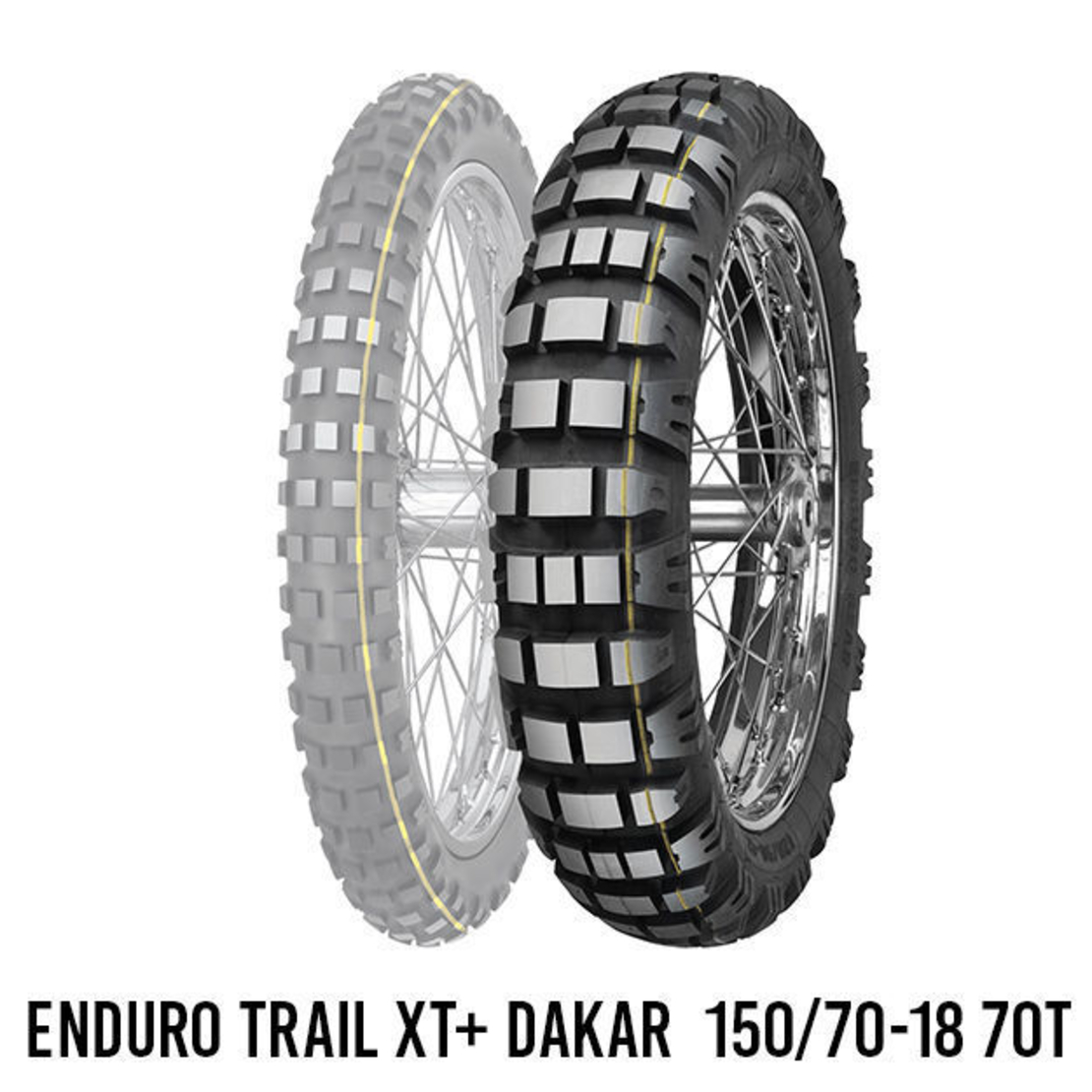 צמיג אחורי מיטאס MITAS XT+ DAKAR 150/70-17