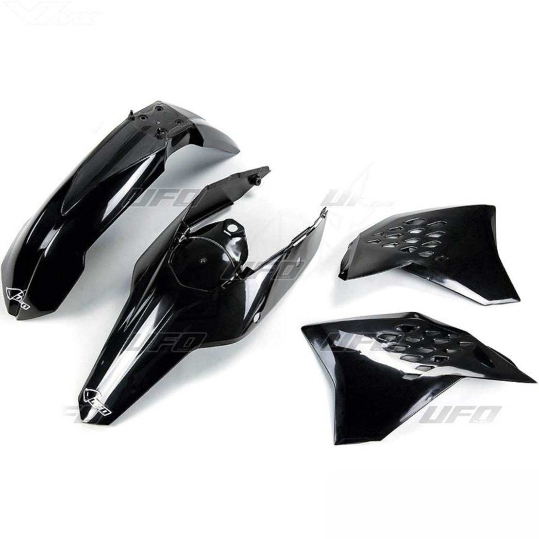 סט פלסטיקה לktm exc/excf 2011 מבית UFO צבע שחור