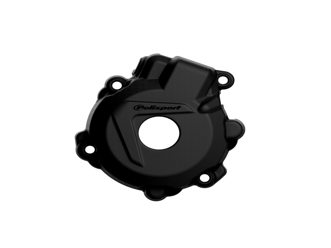 מגן מכסה סלילים פוליספורט שחור KTM EXCF 250/350 14-16