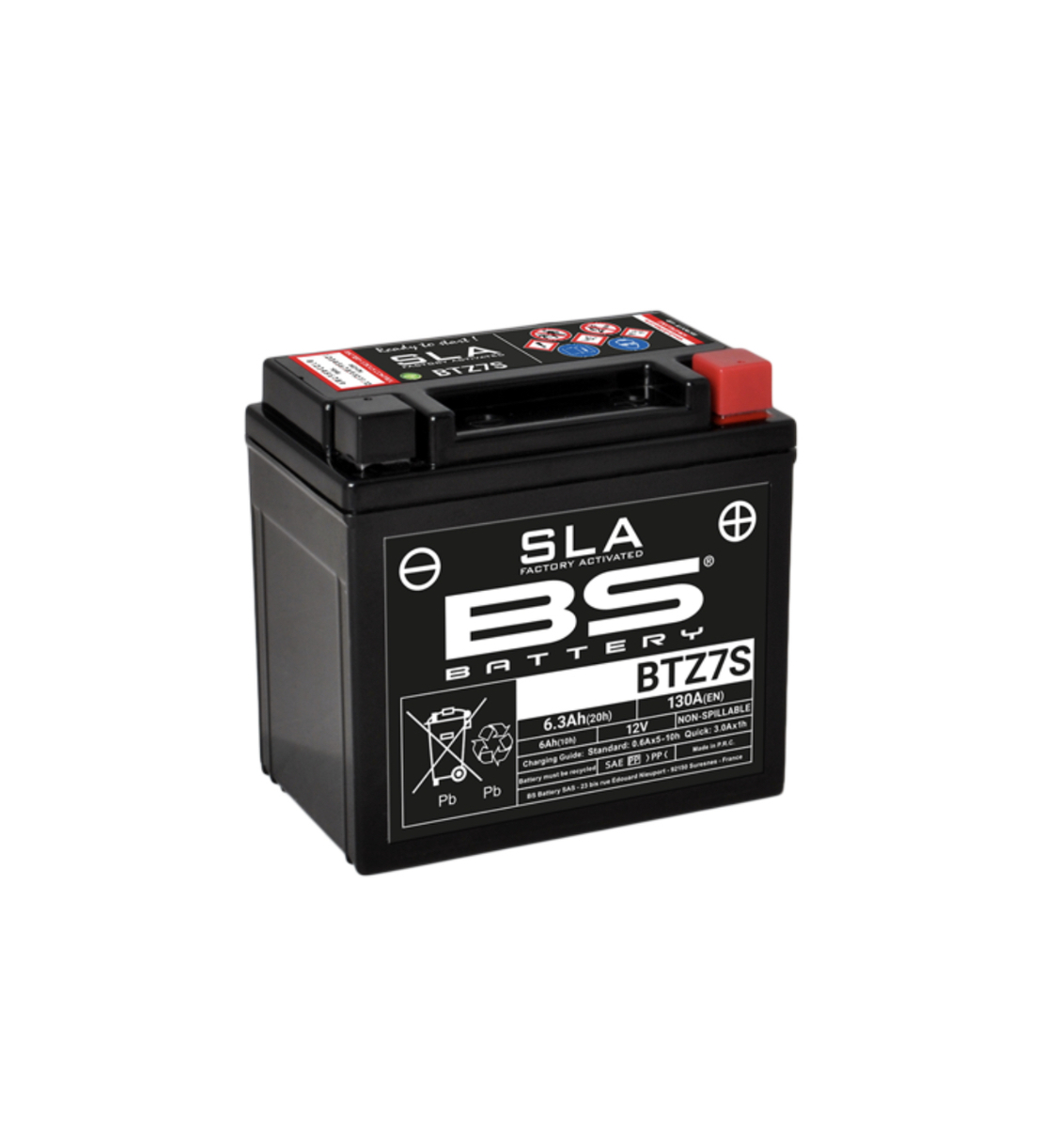 מצבר לאופנוע BS Battery