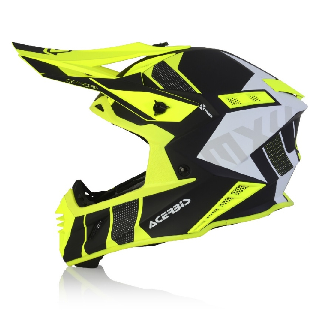 קסדה Acerbis X Track שחור\צהוב