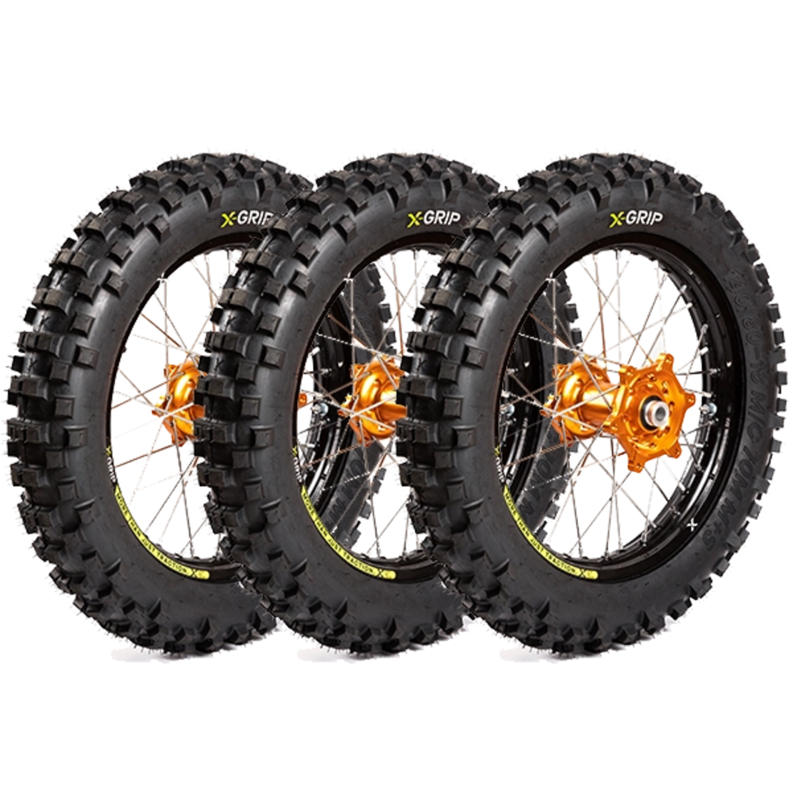 שלישיית צמיגים אחוריים במבצע X-GRIP JACK THE GRIPPER 140/80-18