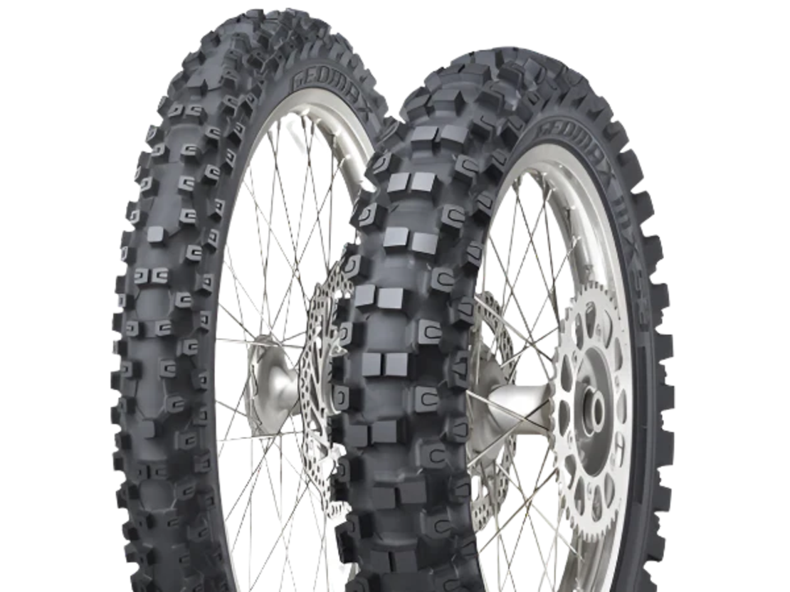 סט צמיגים דנלופ mx53