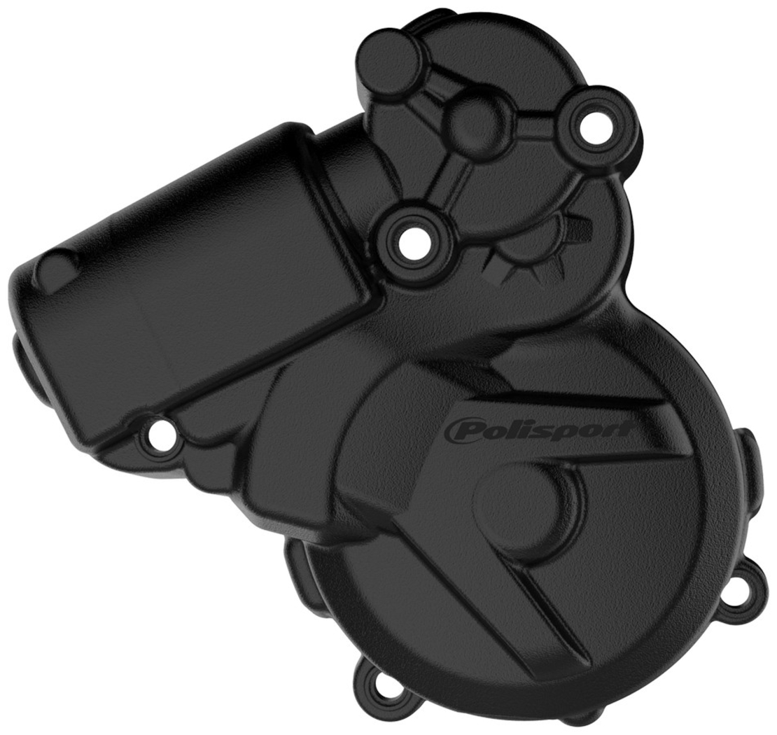 מגן מכסה סלילים פוליספורט שחור KTM EXC 250/300 11-16