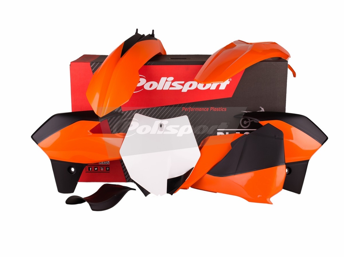 סט פלסטיקה ktm SX85 13-17 פוליספורט