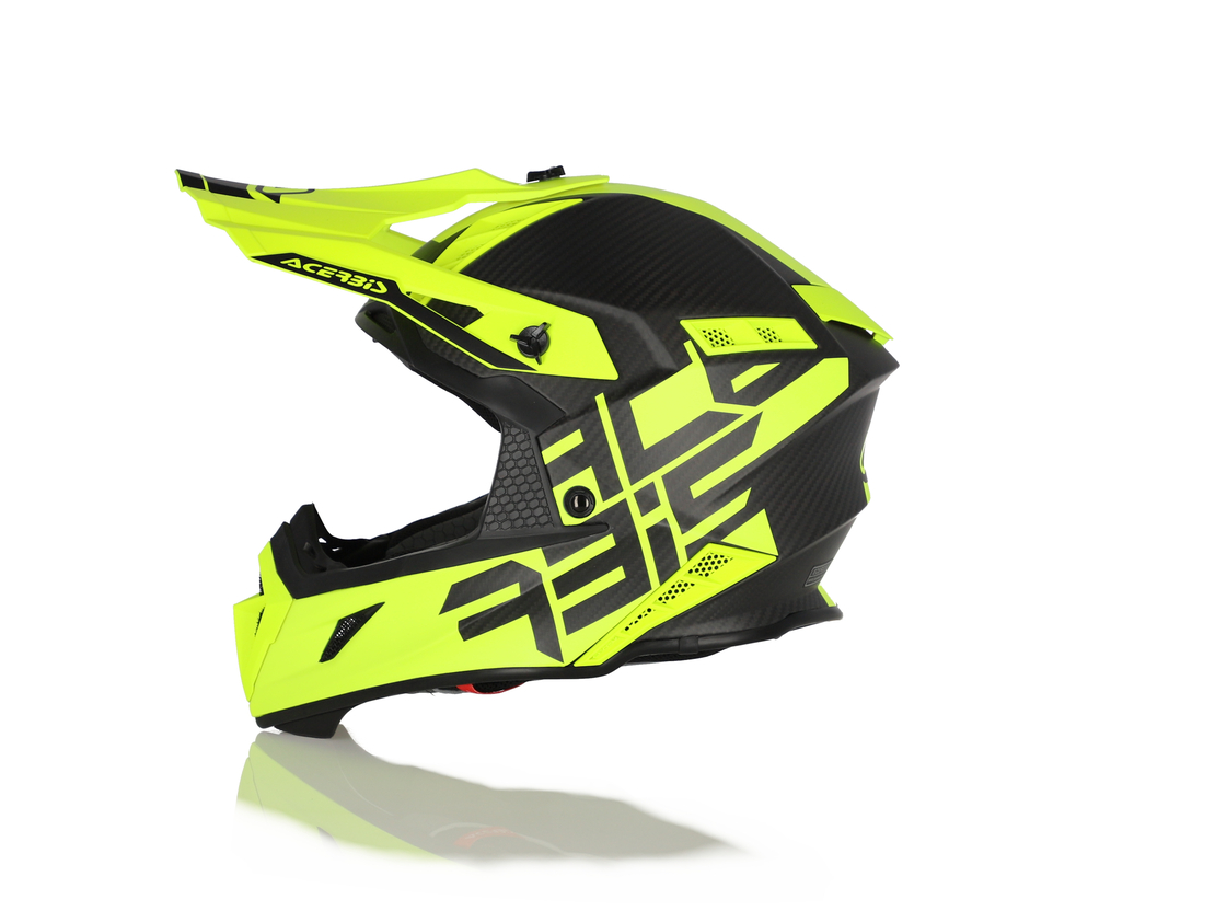 קסדה Acerbis Steel Carbon צהוב