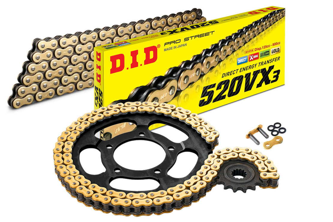 סט גלגלי שיניים D.I.D ושרשרת לYFZ 450 R