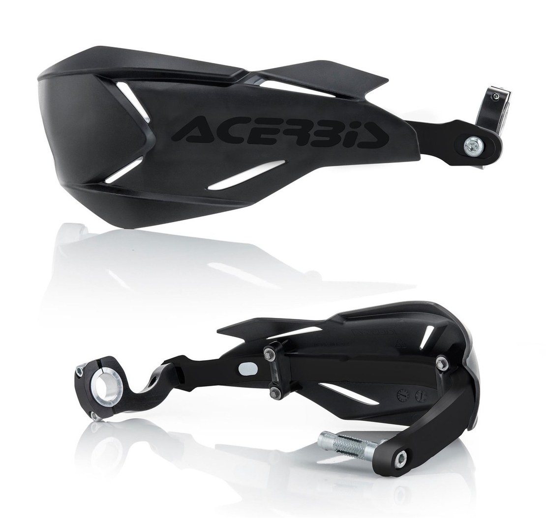 מגני ידיים סגורים אצ'רביס שחור-ACERBIS X-FACTORY