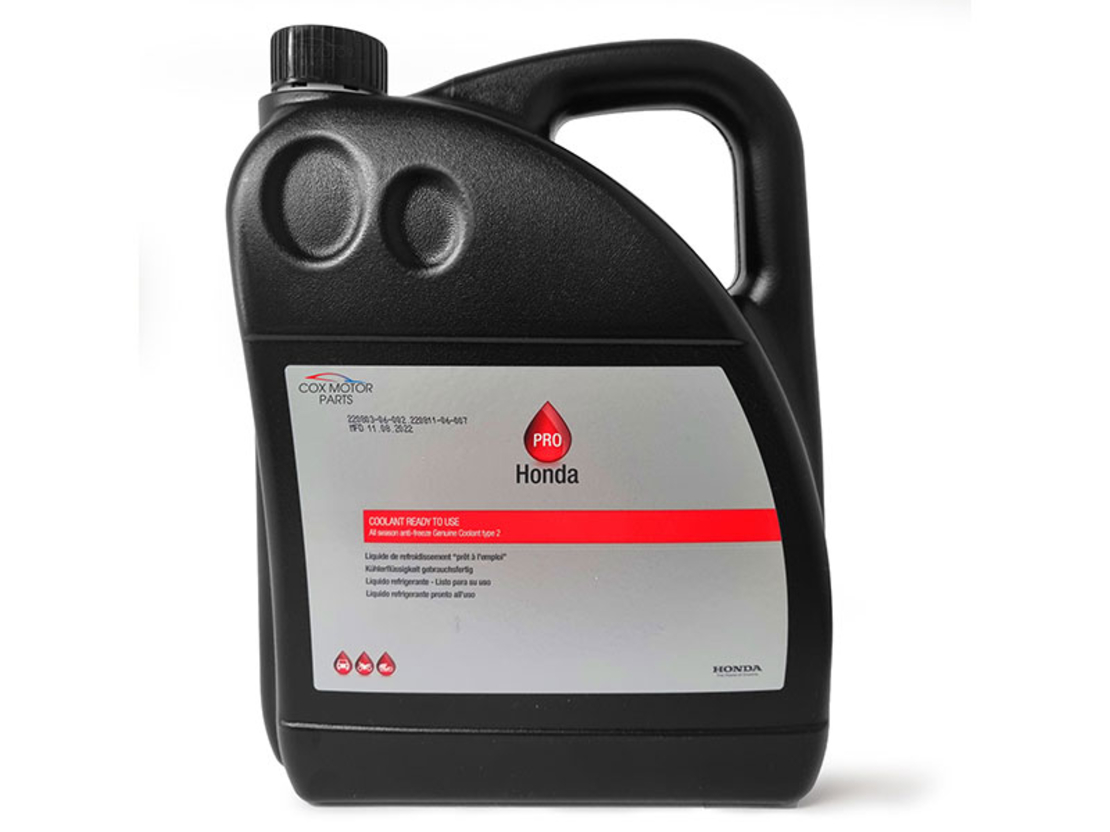 נוזל קירור הונדה 5 ליטר coolant pre-mix