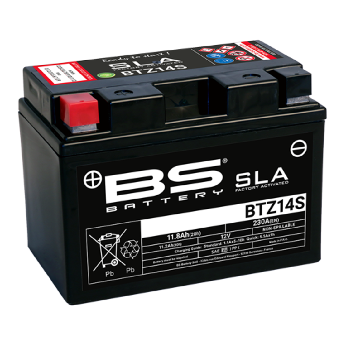 מצבר לx adv הונדה BS Battery