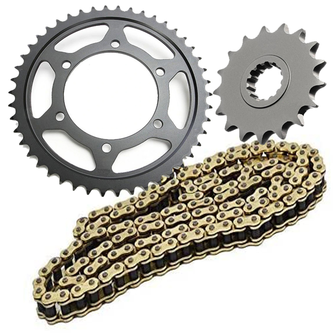 סט גלגלי שיניים ושרשרת SHERCO ל 125 סמק