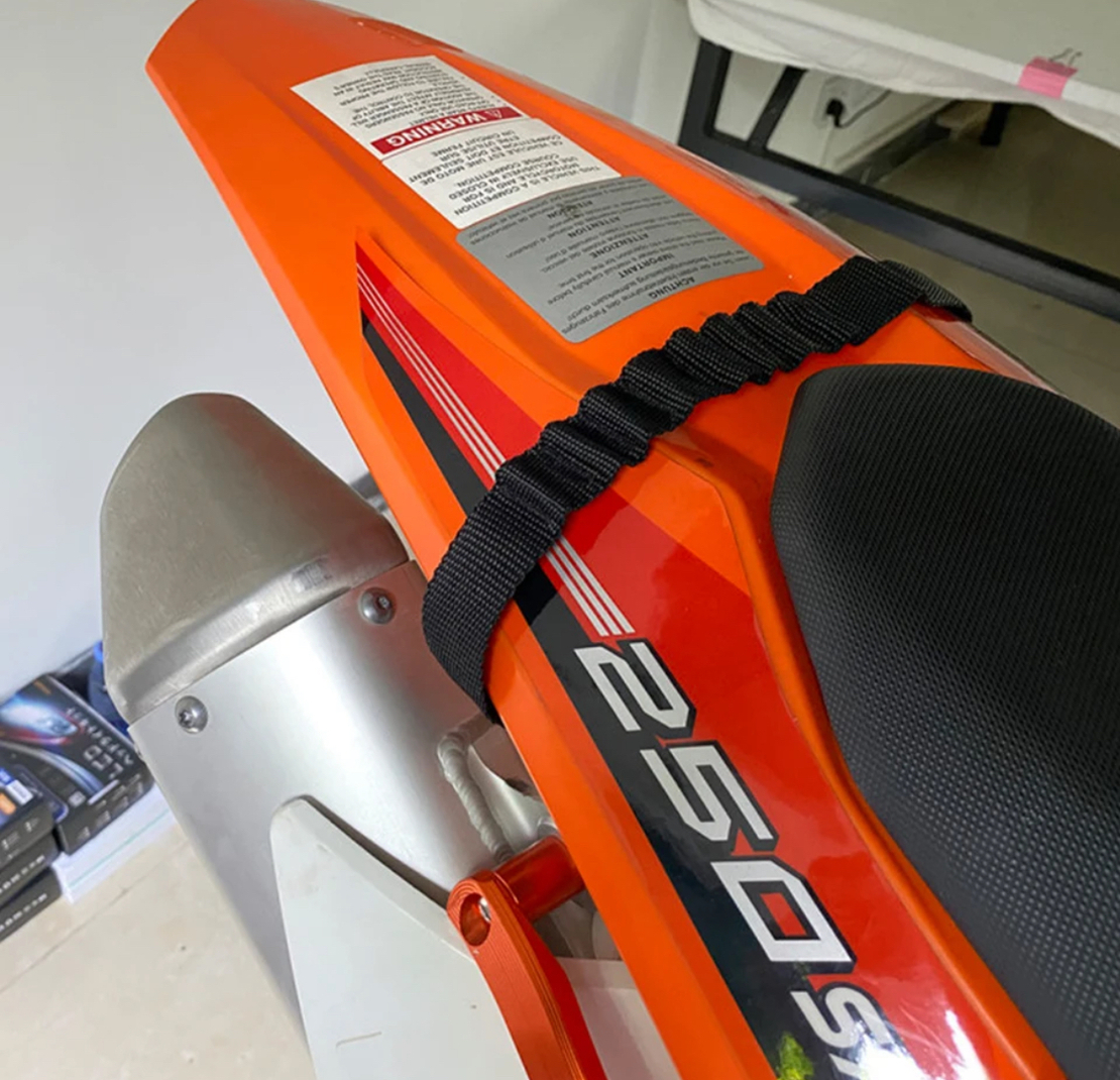סט רצועות משיכה קדימה אחורה לktm/gasgas