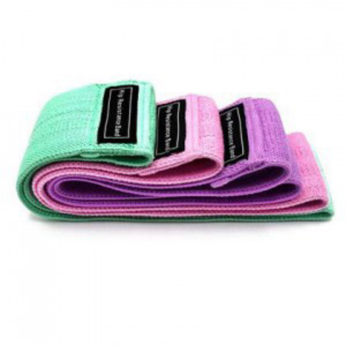 סט 3 גומיות התנגדות בד Hip Band