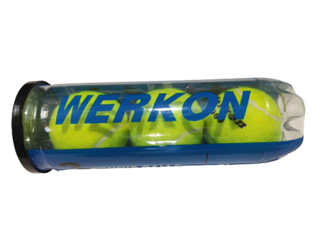 שלישיית כדורי טניס איכותי בואקום WERKON