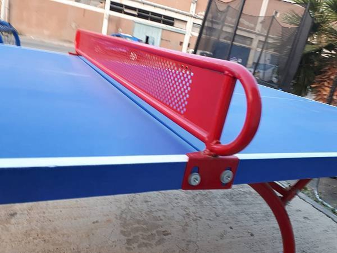 שולחן טניס שולחן פינג פונג חוץ קבוע לבית ספר למוסדות PARK 1000
