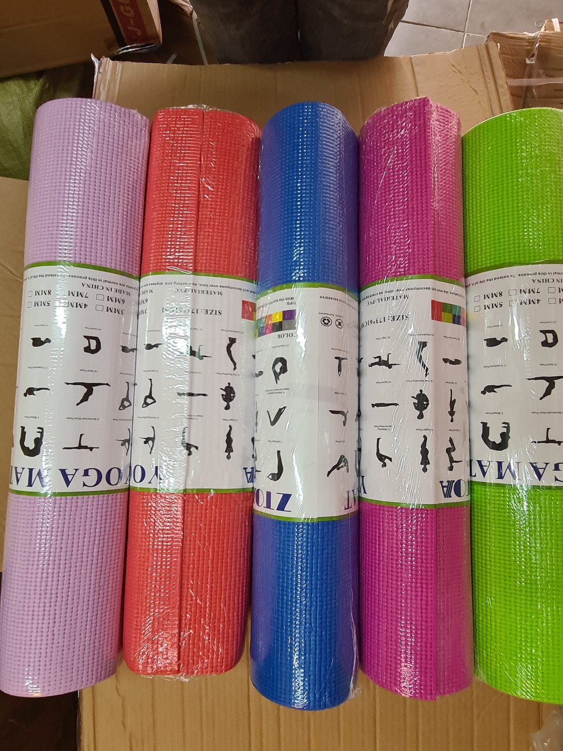 מזרן יוגה עובי 6 מ