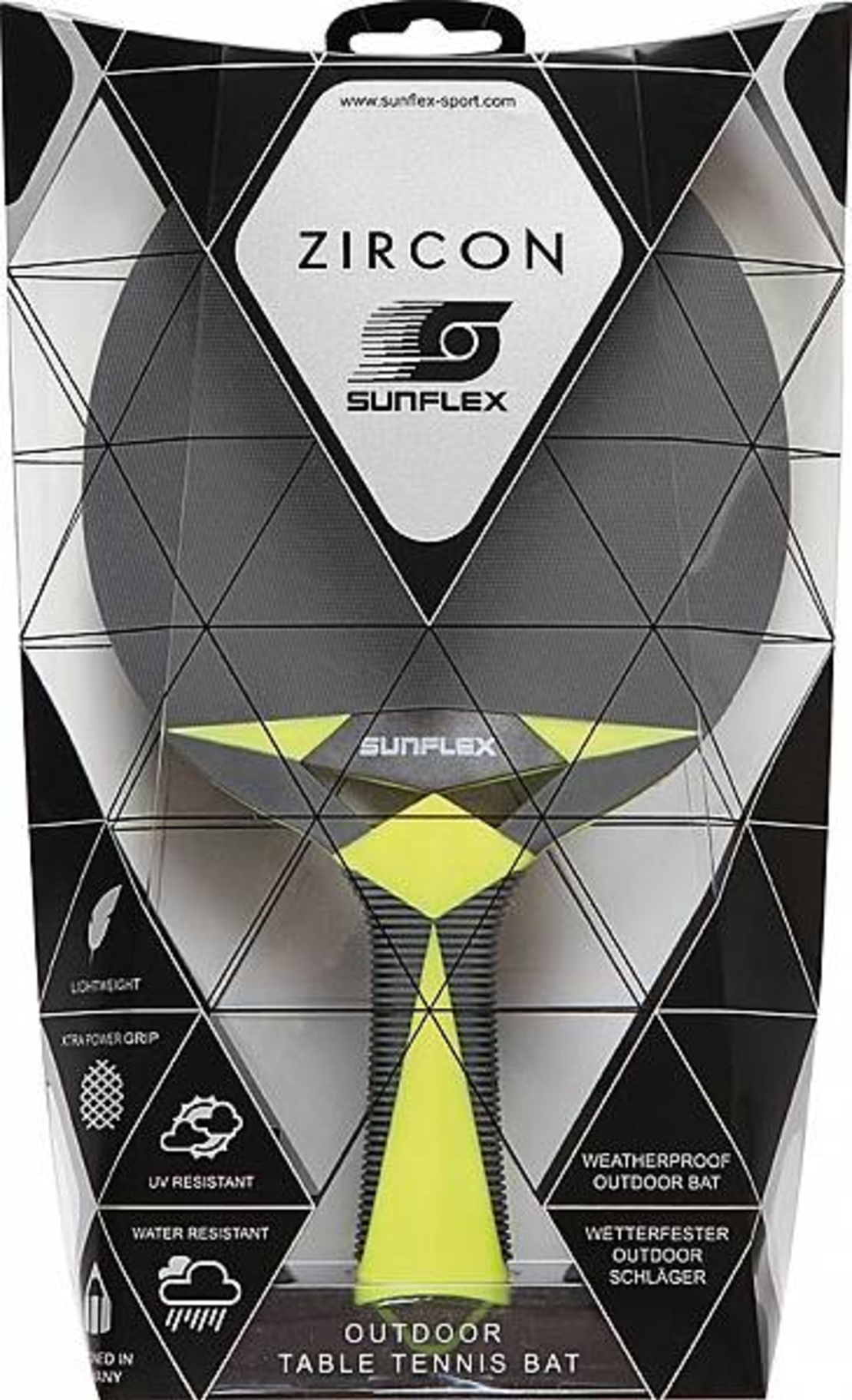 מחבט פינג פונג חוץ מקצועי SUNFLEX ZIRCON