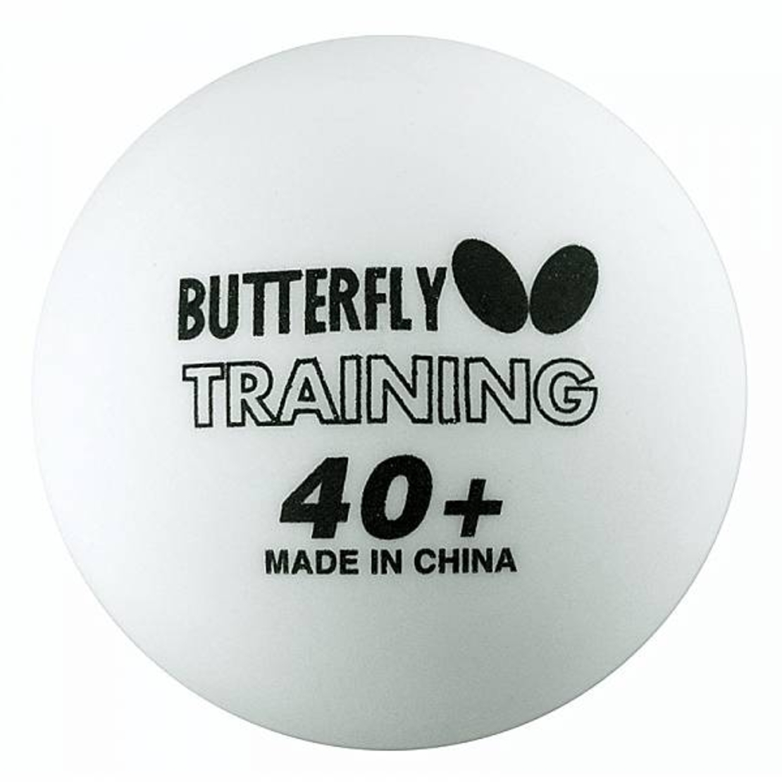 6 כדורי טניס שולחן בטרפליי מפלסטיק לאימון +Butterfly Play Live 40