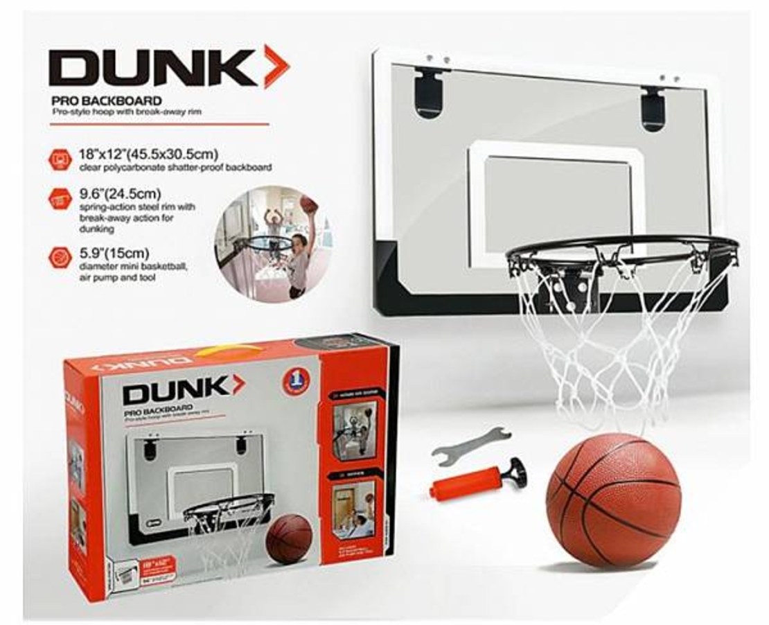 לוח סל לוח כדורסל לדלת לבית DUNK