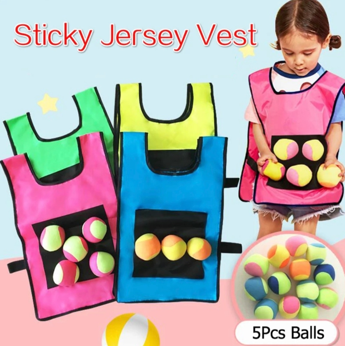 ערכת ווסטיםלמשחק תופסת כדורים