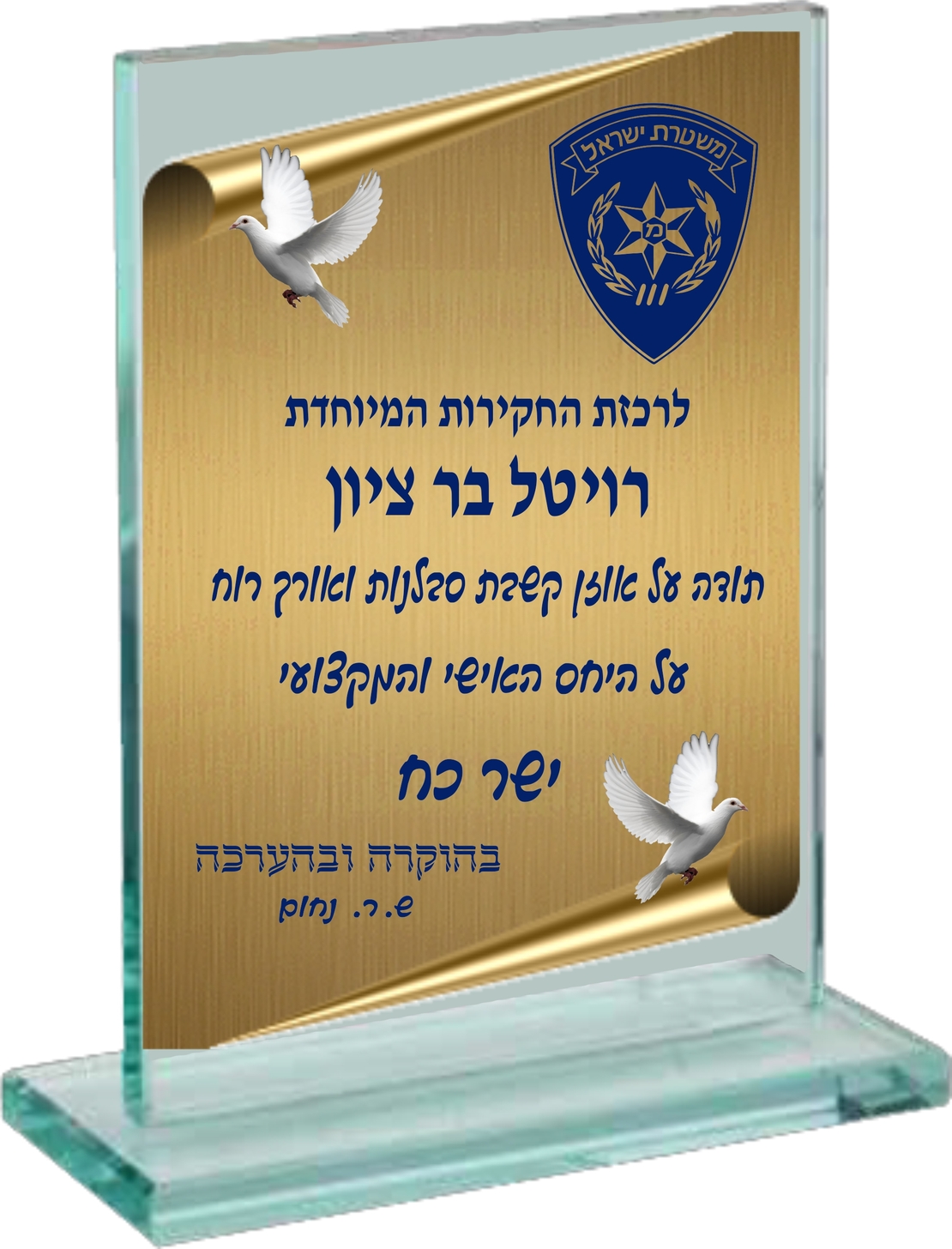 מגן זכוכית מלבני